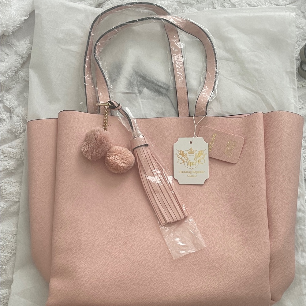 Chic Blush Pink Tote Bag